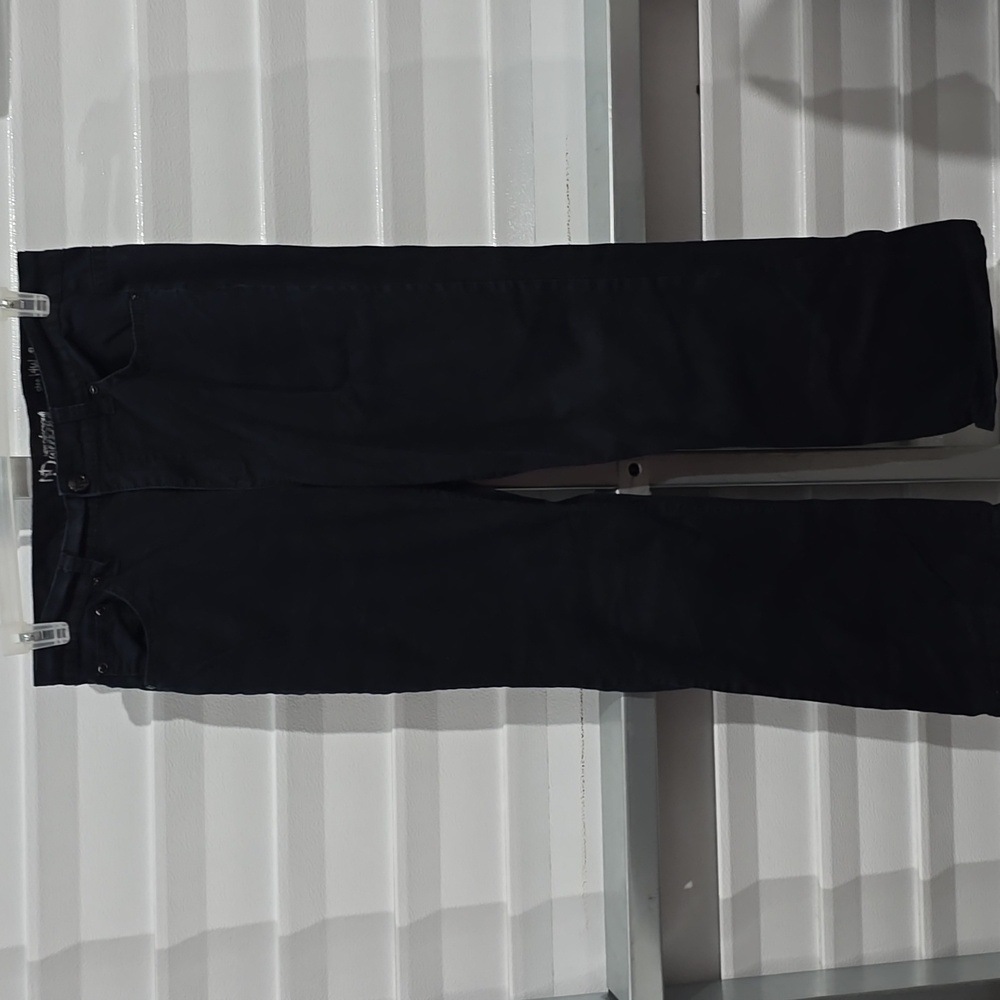 New Directions Weekend Dark Navy Blue Bootcut Jeans Size 14W -EUC!!